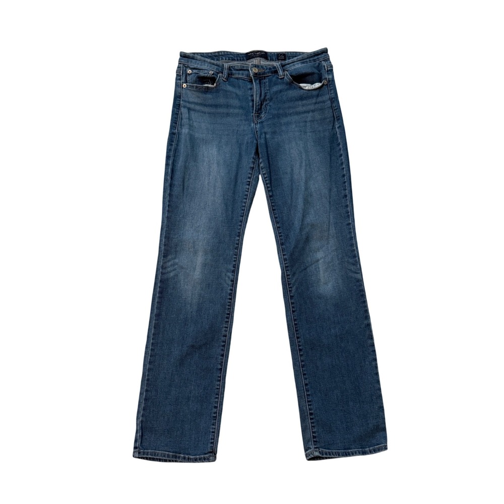 Lucky Brand‎ Sweet Straight Jeans Womens 8/29 Regular Mid Rise BlueDenim Stretch